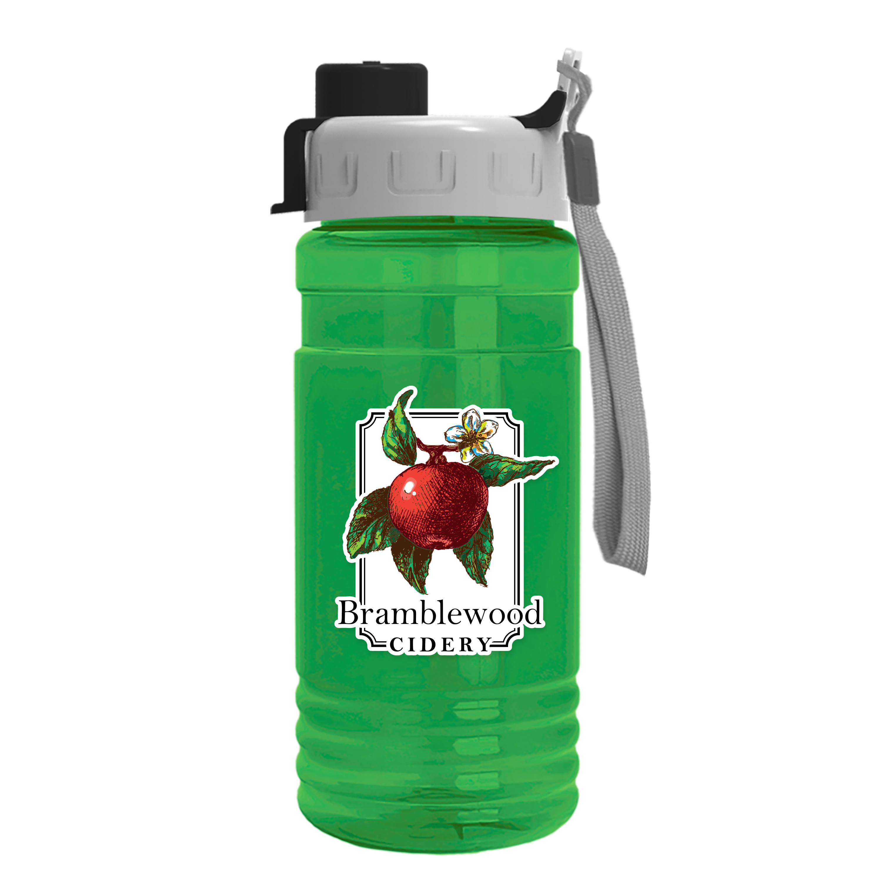 Garyline® Groove Tritan® Bottle with Quick-Snap Lid - 20 oz.